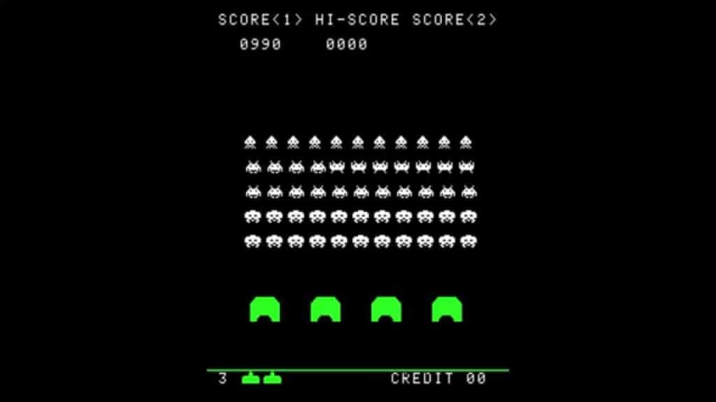 space invaders - video game evolution