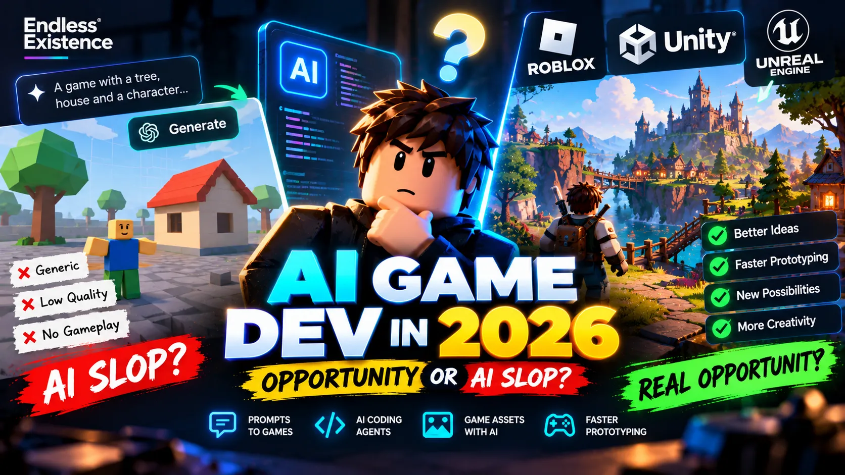 AI Game Development in 2026: Opportunity or AI Slop?